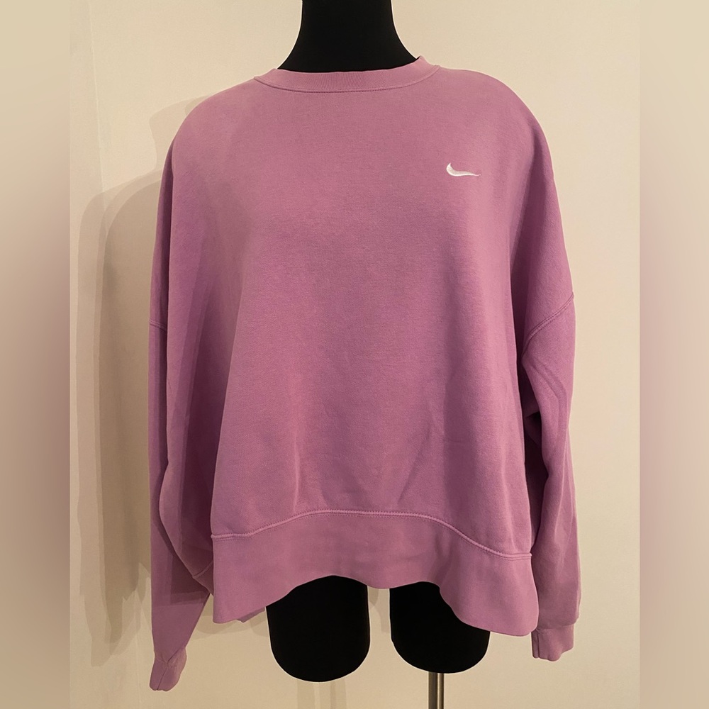 NIKE Women’s Crew Fleece XXL in Violet